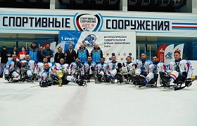 Сборная Самарской области по следж-хоккею — победитель первого этапа ЛСХЛ