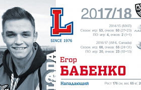 Егор Бабенко заключил контракт с "Ладой"
