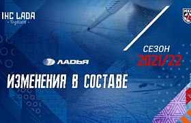 Изменения в составе «Ладьи»